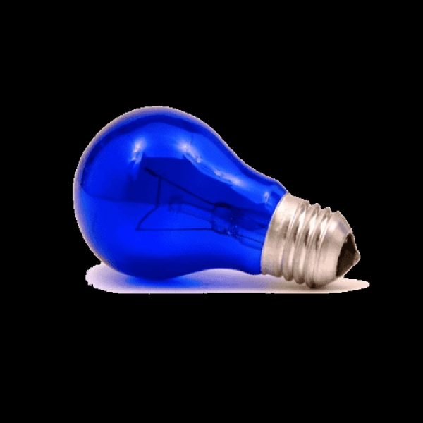 Лампа накаливания Минина LightBest LBH 60W 220V синяя