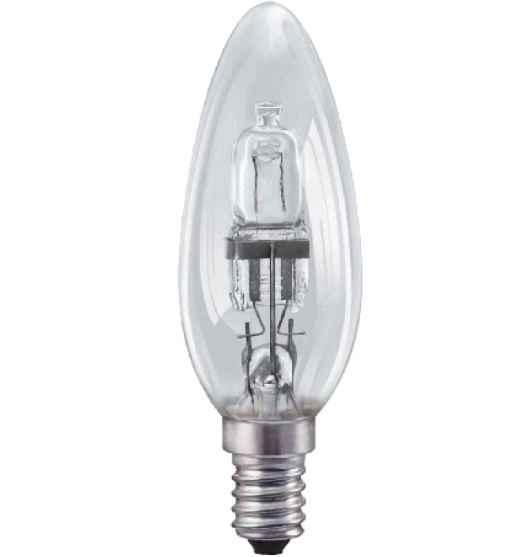 Osram GmbH 64542 BW ES 30W /40W 230V E14 345lm 2000h d35x104  4008321927385 галогеновая лампа