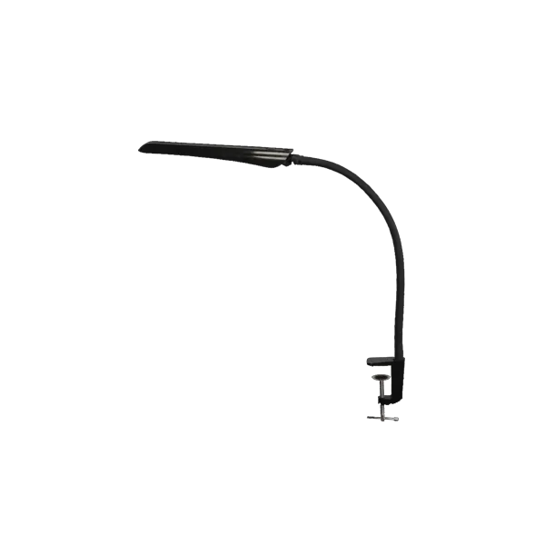 Гермес СШ ПДБ57-8-009 (LED, 8Вт 4000К, метал. струбцина,сенсорный выкл.), черный