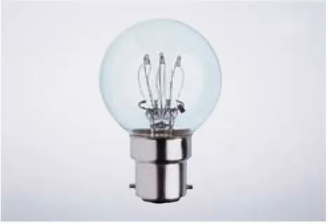 230V 40W B22d vernickelt Dr.Fischer лампа сигнальная