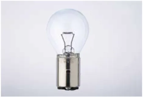 12V 35W BA20s 35x67 klar Dr.Fischer лампа сигнальная