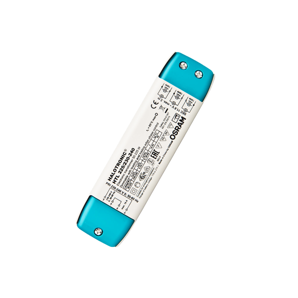 HTL 225/230-240 170x44x34mm - трансформатор электронный для галогенных ламп OSRAM