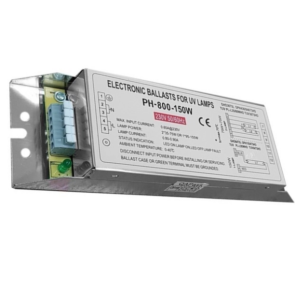PH-800 150W 0.8-0.9А 2x35-75W 1x95-155W ЭПРА