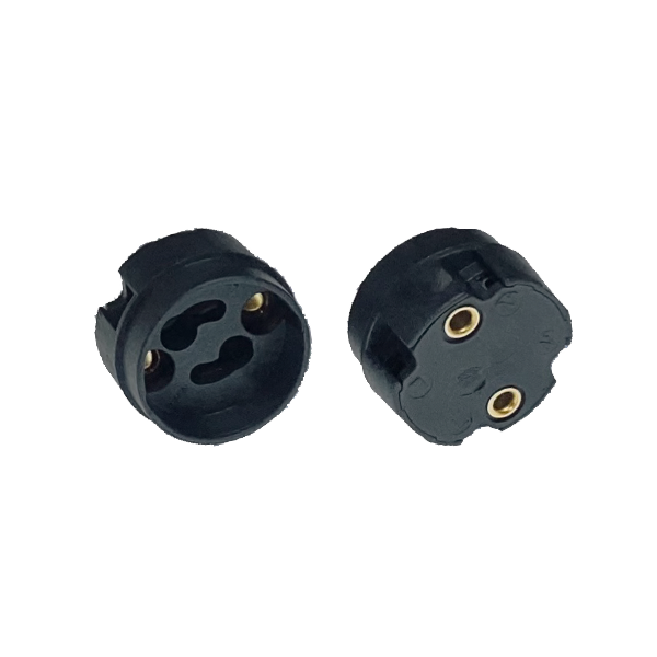 31000 VS Патрон GU10 GZ10 MFF - пластик. патрон чёрный